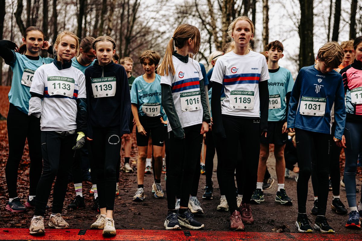 Klar til start ved løbet